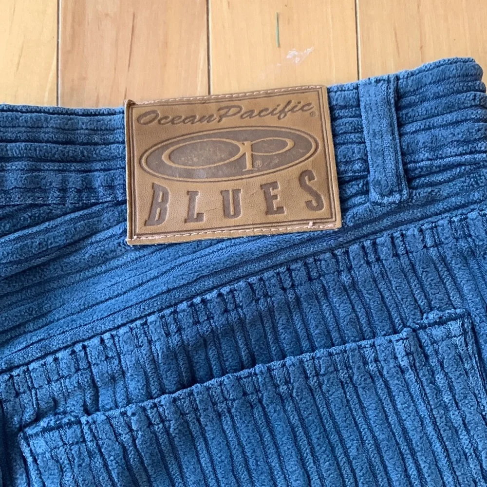 Men’s OP blue corduroy shorts - Picture 6 of 11